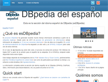 Tablet Screenshot of es.dbpedia.org
